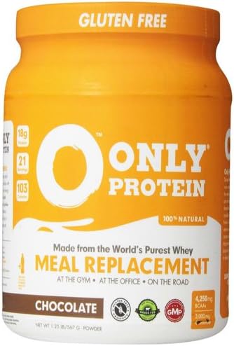 New - Only Protein Meal Replacement - Whey - Chocolate - 1.25 lb