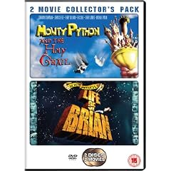 The Life of Brian / Monty Python and the Holy Grail Double Pack [DVD] [1974]