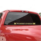 Michigan Wolverines Automobile Decal Strip
