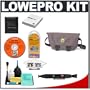 Lowepro Terraclime 100 Photo/Video Digital SLR Camera Bag/Case (Plum) + Accessory Kit for Canon Rebel XSi, XS, T1i, T2i, EOS 50D, 5D, 7D, Nikon D3000, D5000, D40, D60, D90, D300, D300s, Olympus Evolt E-30, E-450, E-520, E-620, and Sony Alpha A230, A330, A380, A450, A500, A550, A850