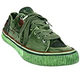 Replay Sasha Washed Canvas Skate Shoes Men
