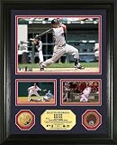 MLB Boston Red Sox Dustin Pedroia Infield Dirt Coin "Showcase" Photo Mint