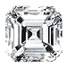 Certified Diamond (Asscher, Fair cut, 1.01 carats, J color, SI1 clarity)