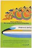 1978 Mexicana Airlines Mexico Best Thing Going Dancers Airplane Print Ad (Memorabilia) (55779)