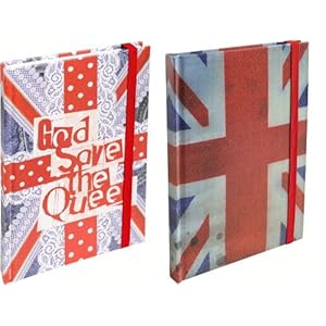Carnet avec le drapeau anglais Union Jack Carnet avec le drapeau anglais Union Jack