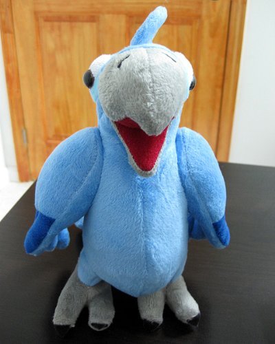 Blue Macaw Rio de Janiero Male Plush Bird Doll