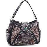 Western Concealed Carry Weapon Purse Camouflage Camo Belt Buckle