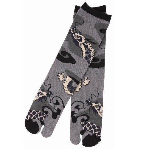 Dragon Men 6 Inch Cuff Tabi Socks
