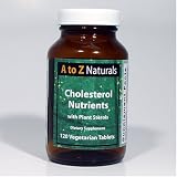 A to Z Naturals Cholesterol Nutrients with Plant Sterols, Vegetarian Tablets, 60 tablets