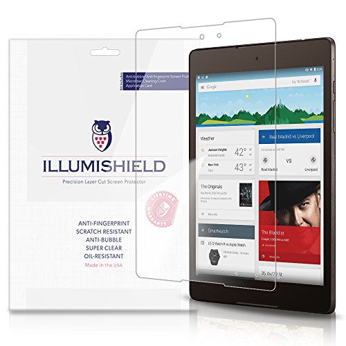 iLLumiShield - HTC Nexus 9 Screen Protector with Lifetime Replacement Warranty - Japanese Ultra Clear HD Film with Anti-Bubble and Anti-Fingerprint - High Quality (Invisible) LCD Shield - [2-Pack]