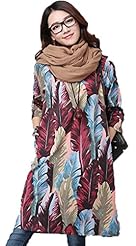 Cotton/Linen Sweater Spring Winter Vintage  Dress