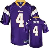 Brett Favre Purple Reebok NFL Premier Minnesota Vikings Jersey