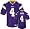 Brett Favre Purple Reebok NFL Premier Minnesota Vikings Jersey - Medium