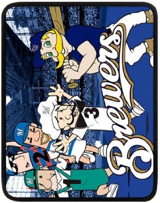 Milwaukee Brewers theme Sleeve Slip Case Pouch Bag for Apple iPad 2, iPad 3, iPad 4 designed by padcaseskingdom