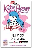 Katy Perry Poster - Concert Flyer - California Dreams Tour