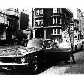 Steve McQueen's Muscular Mustang Poster Approximate size 11.7" x 16.5"- 297mm x 420mm