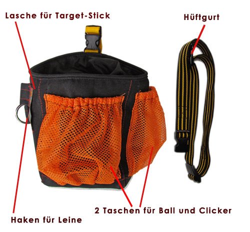 Leckerli-Beutel, Futtertasche für Hundetraining