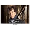 BENEDICT CUMBERBATCH SHERLOCK HOLMES SIGNED AUTOGRAPH PHOTO A4 12X8 INCHES PRINT POSTER