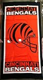 NFL Cincinnati Bengals Fiber Reactive Pool / Bath / Beach Towel