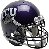 Schutt Texas Christian Horned Frogs (TCU) Purple Authentic Football Helmet