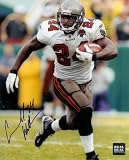 Carnell Cadillac Williams Autographed Tampa Bay Bucs 8x10 Photo (White Jersey)