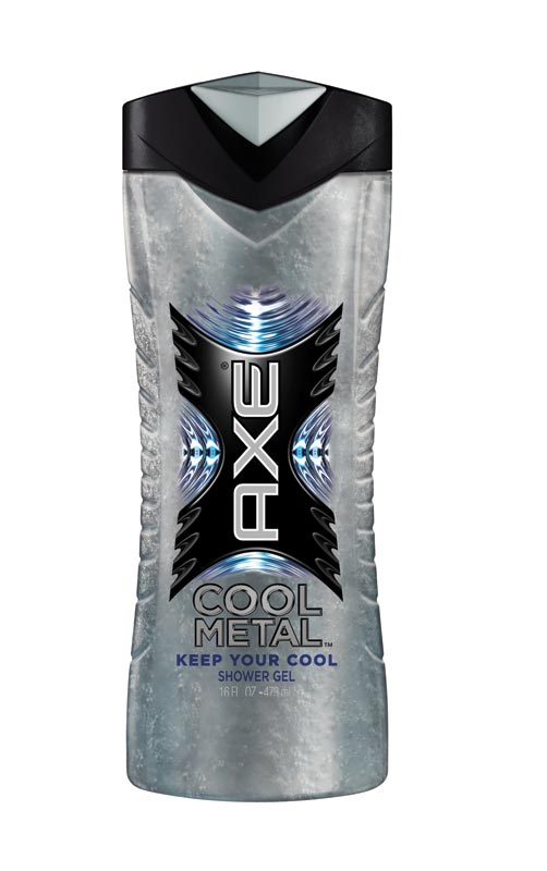 Axe Shower Gel, Cool Metal, 16 Fluid Ounce Bath And