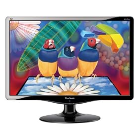 ViewSonic VA2231w - LCD display - TFT - 22" - widescreen - 1920 x 1080 - 300 cd/m2 - 1000:1 - 100000:1 (dynamic) - 5 ms - 0.248 mm - DVI-D, VGA - black