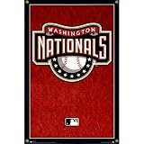 (24x36) Washington Nationals (New Logo) Sports Poster Print