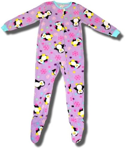 Penguins in the Snow Blanket Sleeper for girls - X-Small (4/5)