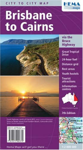 brisbane to cairns regional maps