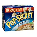 Pop Secret Homestyle Flavor, Microwavable Popcorn, 10-Count, 35-Ounce Box (Pack of 2)