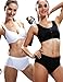 Yvette Women Mid-Rise Sports Control Panties #6004 2-Pack