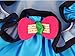 Beautiful Home Thicken Double-Layer Waterproof Shower Cap Bath Cap Elastic Band Spa Shower Hat for Kids Girls (Blue)
