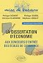 Dissertations d'�conomie aux concours d'entr�e des ecoles de commerce(ece)