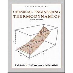Introduction to Chemical Engineering Thermodynamics (Chemical Engineering Series)