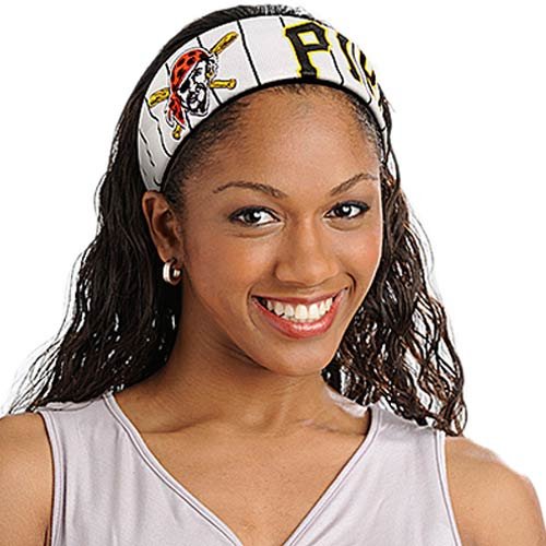 Pittsburgh Pirates Ladies Black FanBand Jersey Headband