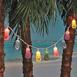 FLiP FLoP SANDAL beach STRING LIGHTS indoor/outdoor