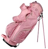 Jaci's Gems Pink Diamond Golf Stand Bag