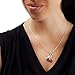Loving Family Sterling Silver Mother's Loving Embrace Birthstone Charm Pendant