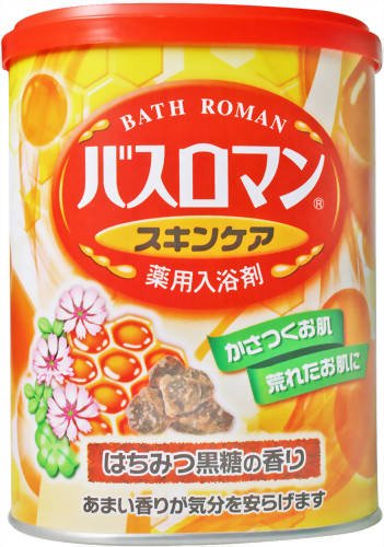 バスロマンスキンケア はちみつ黒糖 680g
