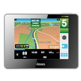 Vexia Econav 380 GPS Satellite Navigation for Western Europe