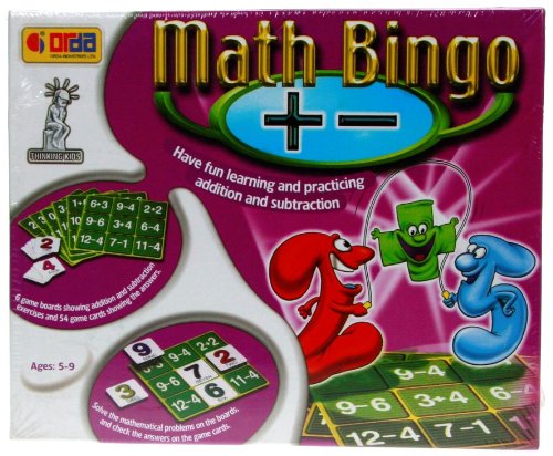 Learning Advantage Math Bingo Plus Minus Game 51kJyOTIm2L Learning Advantage Math Bingo Plus Minus Game