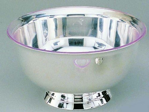 Jaf Gifts Elegance Silver 82570 Silver Plated Revere Bowl with Liner, 10"