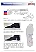 pedag Step | Arch Support Inserts | Durable Foot Arch Support for Flats | Arch Pad and Inserts for Shoes | Self-Adhesive | Ideal for Comfort and Relief | Black Leather | Large