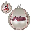 Cleveland Indians MLB Glass Baseball Ornament (3")