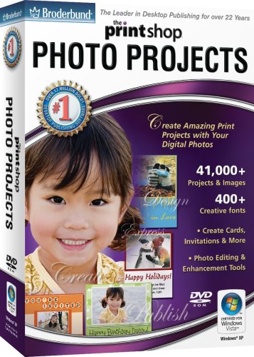 Childrens Toyshop  Software : The Print Shop Photo Projects