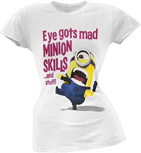 Despicable Me - Minion Skills Juniors T-Shirt - X-Large