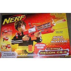 Nerf N-strike Recon Cs-6 Exclusive Color Red. by 