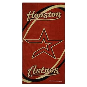 Houston Astros Fiber Reactive Beach Towel