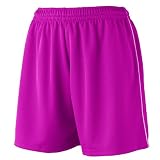 Augusta Sportswear women's diamond short - POWER PINK WHITE - XX-Large